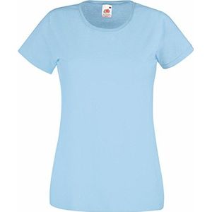 Dames Lady-Fit T-shirt maten - Shirtarena bundel, lichtblauw, S