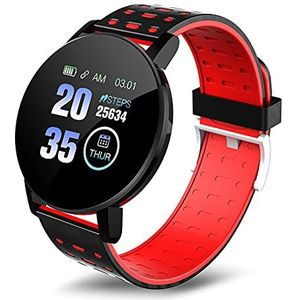 119S Smart Horloge Mannen Vrouwen, Bloeddruk Waterdichte Hartslagsport Modes Smartwatch, Activiteit Fitness Tracker met Slaapmonitor, Smart Clock Sport Armband Voor Android IOS