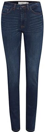 Ichi, Dames, Jeans, Blauw, Maat: W28 L32