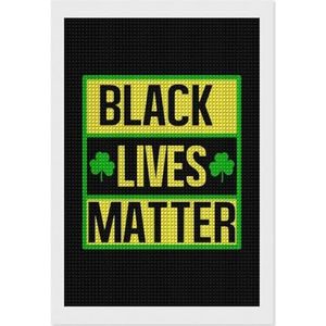 Black Lives Matter Diamond Painting Vierkante Volledige Boor 5D DIY Digitale Kunst Foto Voor Beginners Volwassenen Stijl-14