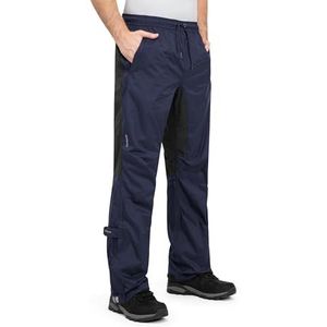 Höhenhorn Pluvia Regenbroek voor heren, waterdicht, ademend, met transporttas, donkerblauw, M