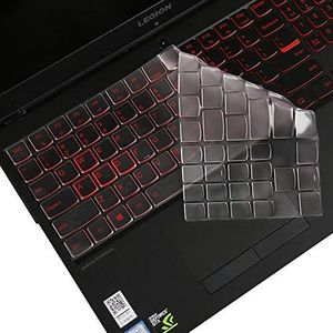 Ultra Dunne Zachte Clear TPU Toetsenbord Cover voor 15.6 ""Legion Y530 Y7000 Y7000P, 17.3"" Legion Y730 Y740 Gaming Laptop Toetsenbord Protector Toetsenbord Skin Cover, US Layout