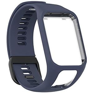 Horloge vervangende band, compatibel voor TomTom Smart armband riem Compatibel voor Tom Tom Runner23/Spark siliconen waterdichte vervangende polsband