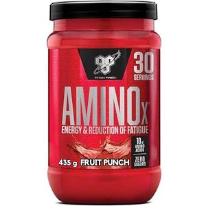 BSN Nutrition Amino X-Supplement met Vitamine D, Vitamine B6 en Aminozuren, Fruitsmaak, 30 porties, 435 g