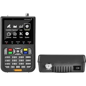 Satellietzoeker V8 Finder2 DVBS2 Satellietmeter Satellietzoeker Beter dan Freesat V8 Finder SATLINK WS-6906 6916 ST-5150 WS-6933 Adapter