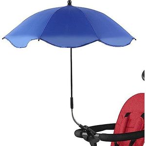 Kinderwagen-paraplu voor peuters, zonnescherm voor kinderwagen, zonnescherm, paraplu met verstelbare klem, uv-bescherming, kinderwagen-zonnescherm, paraplu voor peuters Imtrub