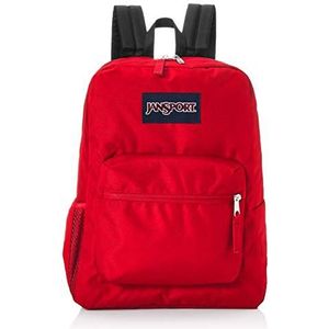 JanSport Cross Town Rugzak, Red Tape, One Size