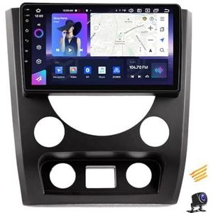 ZARAPLUS Android 13 2 DIN Bluetooth Autoradio 9 Inch Touchscreen Voor Ssangyong Rexton W 2014~2016 Met AHD Achteruitrijcamera/GPS-Navigatie/Stuurwielbediening/Multimediaspeler,NF3