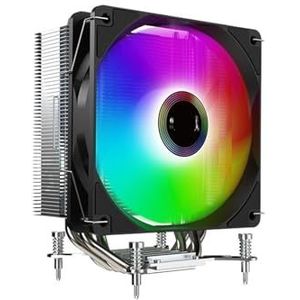 Luchtkoeler voor CPU X4, gekleurde stille 12cm ventilator 4 warmtegeleidingen