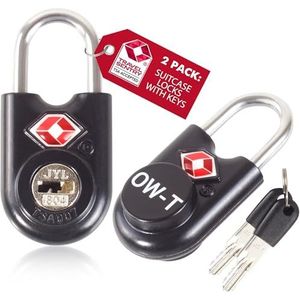 Hangslot van edelstaal 50 mm hoge beugel- sloten - fietssloten
