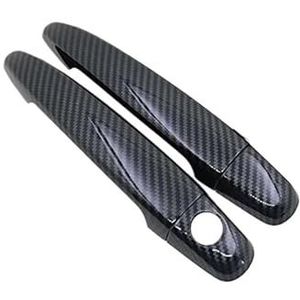 Deurkruk afdekking Voor Toyota Voor Camry 40 Voor Altis XV40 2007~2011 Autodeurgrepen Covers Exterieur Kras Beschermend Roestvrij Buitendeurkruk(B1)