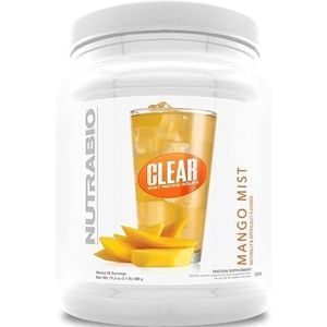 NutraBio Clear Whey Protein Isolate - Mango Mist - 500 gr