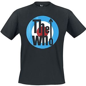 Who, The Classic Logo T-shirt zwart L 100% katoen Band merch, Bands