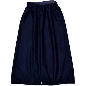 Aanpasbare urinemonster Wasbare, waterdichte en herbruikbare incontinentie-bedrok for volwassenen, veelkleurig, meerdere maten(Blue,XX-Large)