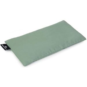 Yoga Studio Oogkussen, overtrek van 100% biologisch katoen, yogakussen met biologische lavendel en lijnzaad, verzwaarde masker voor yoga, ontspanning, aromatherapie, vermoeide ogen en