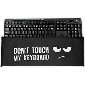 kwmobile hoes voor Logitech MK270 Wireless - Beschermhoes voor toetsenbord - Keyboard cover - Don't Touch my Keyboard