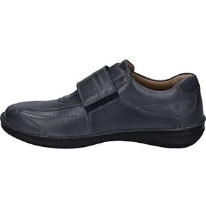 Josef Seibel HEREN Klittenbandschoenen Alec, Mannen Lage schoenen,Schoenbreedte K (Extra groot),verwisselbaar voetbed,Blauw (ocean),44 EU / 9.5 UK