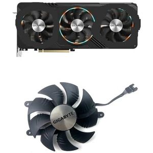 Koelventilator 86mm 4pin PLA09215S12H GA92S2U RTX4070 GPU-ventilator voor Gigabyte RTX 4070 voor GAMING OC V2 12G videokaartventilatoren(Green)