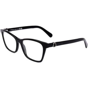 Moncler ML5168 001 SHINY BLACK 53/16/140 Vrouw Brilmonturen