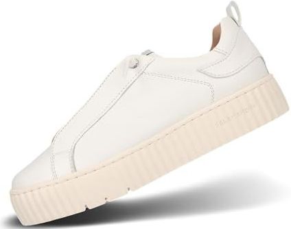 Salamander Businessschoenen voor dames, sneakers voor dames, uitneembaar voetbed, Wit 2000, 37 EU