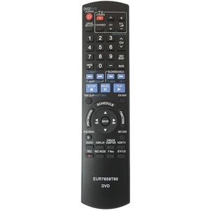 EUR7659T60 Replaced Remote Control For Panasonic DVD Recorder Player EUR7659T50 EUR7659T70 EUR7659T80 DMR-EZ48V N2QAYB000197