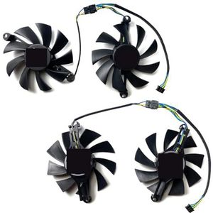 Vervangende ventilator voor PRADEON voor AMD voor Radeon RX5500XT 580 550 grafische kaart