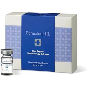 Dermaheal HL Anti-Hair Loss Solution (biologische sterilized Solution), 10 x 5 ml