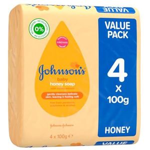 Johnsons Baby 100g Zeep Honey