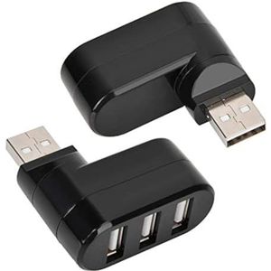 Multipoort Hub, USB Hub, Splitter Adapter Hub, voor PC Laptop Notebook(black)