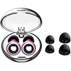 Anti-geluid slaap geluiddichte oordopjes siliconen diepe slaap ruisonderdrukking concert oordopjes herbruikbare ruisonderdrukking benodigdheden (L)