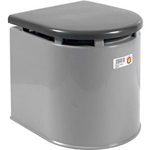 Giganplast 3573900 chemisch toilet voor camper, grijs