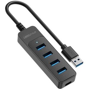 USB 3.0-hub, USB Hub 3.0 Multiport Adapter, High-Speed USB Extender met 4 poorten, USB-splitter voor laptops, toetsenborden en meer, gegevensoverdracht