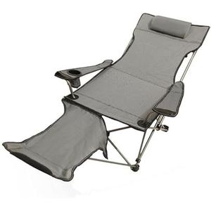 Stoelen Compacte strandstoel, klapstoel, verstelbare campingstoel, met hoofdsteun, opbergtas, geschikt for kamperen, strand, binnenplaats Picknick (Color : C)