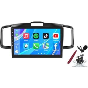 Android 14 Autoradio Stereo voor H-onda Freed (2008-2016) 9-inch Touchscreen Multimedia Speler met Draadloze Carplay GPS Navigatie FM RDS Bluetooth 5G-WiFi SWC DSP,M100s