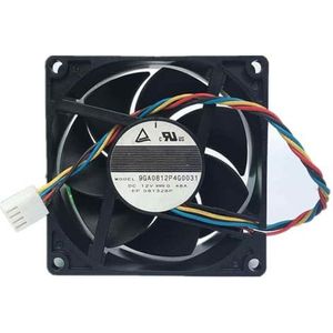 LMNCBVYA 9GA0812P4G0031 80mm DC12V 0.48A 4-Wire PWM Case Fan for Optimal Airflow and Performance