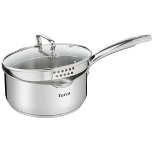 Tefal Duetto+ G7192255 braadpan rond, roestvrij staal