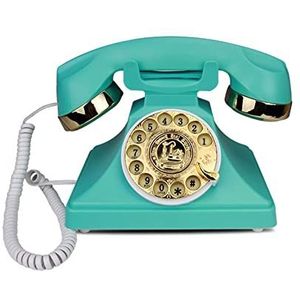 GPDNBIEU, Vaste Teleplandline-telefoons huistelefoons Retro vaste telefoon, klassieke ouderwetse stijl bureau TelepHome Office Decor