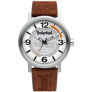 Timberland Heren analoog kwarts horloge met lederen armband TDWGA2101502