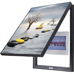Decoratie van de elektrische meterkast, Elektrisch paneel afdekking decoratief deksel De creatieve schakelkast Eenvoudige afdekking decoratieve toonbanken Elektrische meterkast leeg decoratief schilde