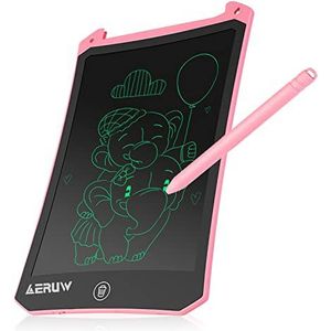 Magnetisch Tekenbord, Lcd-schrijfbord 8,5 inch Wisbaar Elektronisch Digitaal Tekenblok Doodle Board voor Kinderen, Schrijfbord Papierloos Grafisch Tablet Cadeau voor Kinderen (roze)