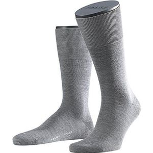 FALKE Heren Airport sokken 14435 9 paar, kleur: grijs, sokkenmaat: 41-42; artikel: 14435-3070 donkergrijs gemêleerd, dark grey