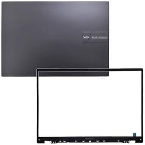 Lcd-achterhoes voor achterzijde, bovendeksel + voorbezel cover compatibel met Asus Vivobook 16 X1605 X1605V X1605Z M1605X-serie laptop