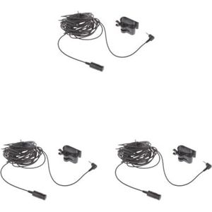 Tityvirnix 3 set DNX-9960 2.5mm Externe Microfoon voor Auto Pioneer Stereos Radio Ontvanger