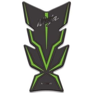 Antislipstickers Voor Kawasaki ZX-4R ZX4RR 2023 Motorfiets Brandstoftankbeschermer Pad Zijknie Antislip Sticker(Tank pad green4)