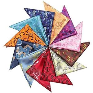 Mannen en vrouwen zak vierkanten, Jacquard zakdoek heren pak zak handdoek borst klein vierkant accessoire