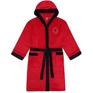 Liverpool FC - Fleece badjas met capuchon voor mannen - Officieel - Clubcadeau - Rood - Medium