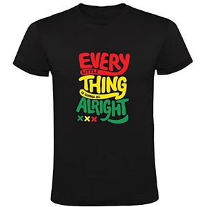 Heren T-shirt zwart - Bob Marley - Ajax Adam