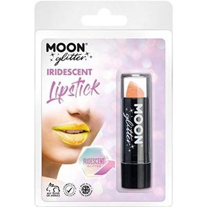Moon Glitter Iridescent Glitter Lipstick, Orange