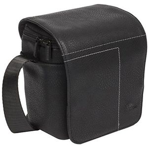 RIVACASE Colt systeemcamera tas - praktische tas met anti-slip schouderriem en accessoires - zwart