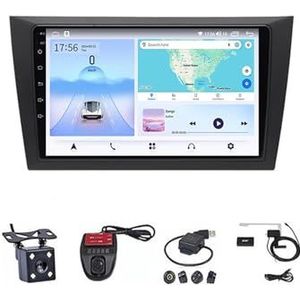 9 Inch Autoradio Voor Volkswagen Golf 6 2008-2016 Carplay Android Navigatie GPS Bluetooth Multimedia Speler Smart Automotive Systeem(4G+WIFI 2G+32G)